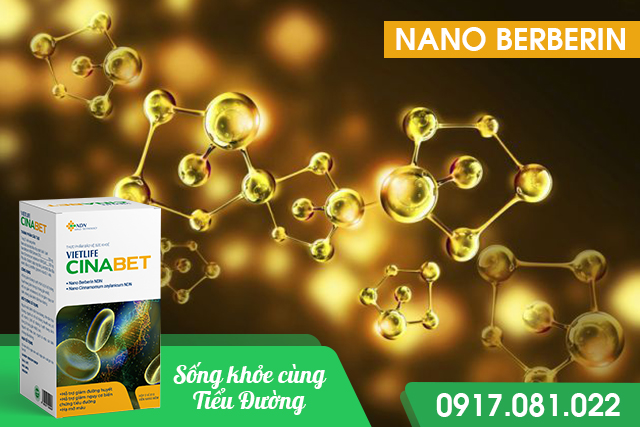 công nghệ nano, công nghệ nano solid lipid, nano solid lipid, cinabet, nano cinabet, nano quế, nano berberin, ưu điểm công nghệ nano solid lipid, thành phần cinabet, cinabet cho người tiểu đường